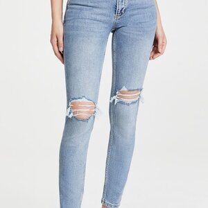 MOTHER High Waisted Looker Petite Jeans